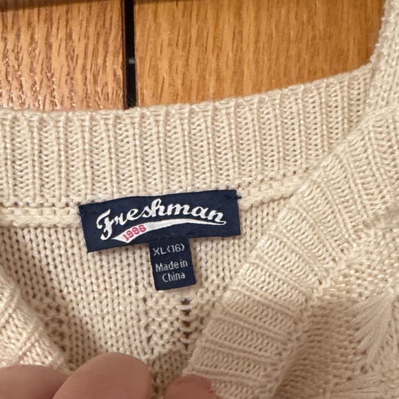 Cream Knit Women's Top - Picture 4 of 6